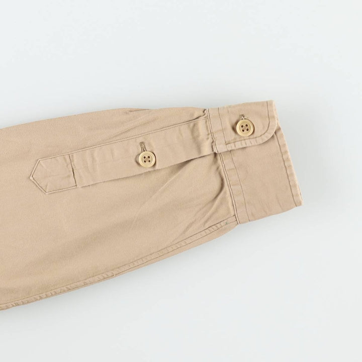 Ralph Lauren POLO by Ralph Lauren Long-Sleeve Cotton Shirt, Men's Size XS (approx.) cotton Beige type Vintage Second Hand