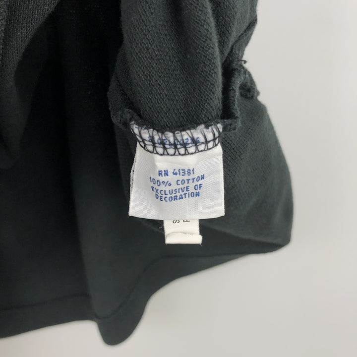 Ralph Lauren POLO RALPH LAUREN SLIM FIT Long-Sleeve Polo Shirt, Men's Size L (approx.) cotton black type Vintage Second Hand