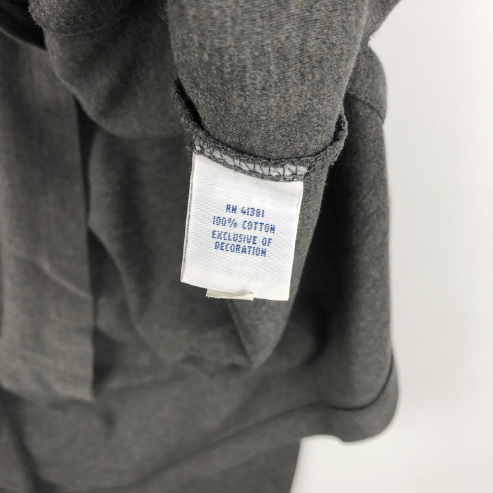 Ralph Lauren POLO RALPH LAUREN Long Sleeve Polo Shirt Men's XL cotton Charcoal Vintage Second Hand
