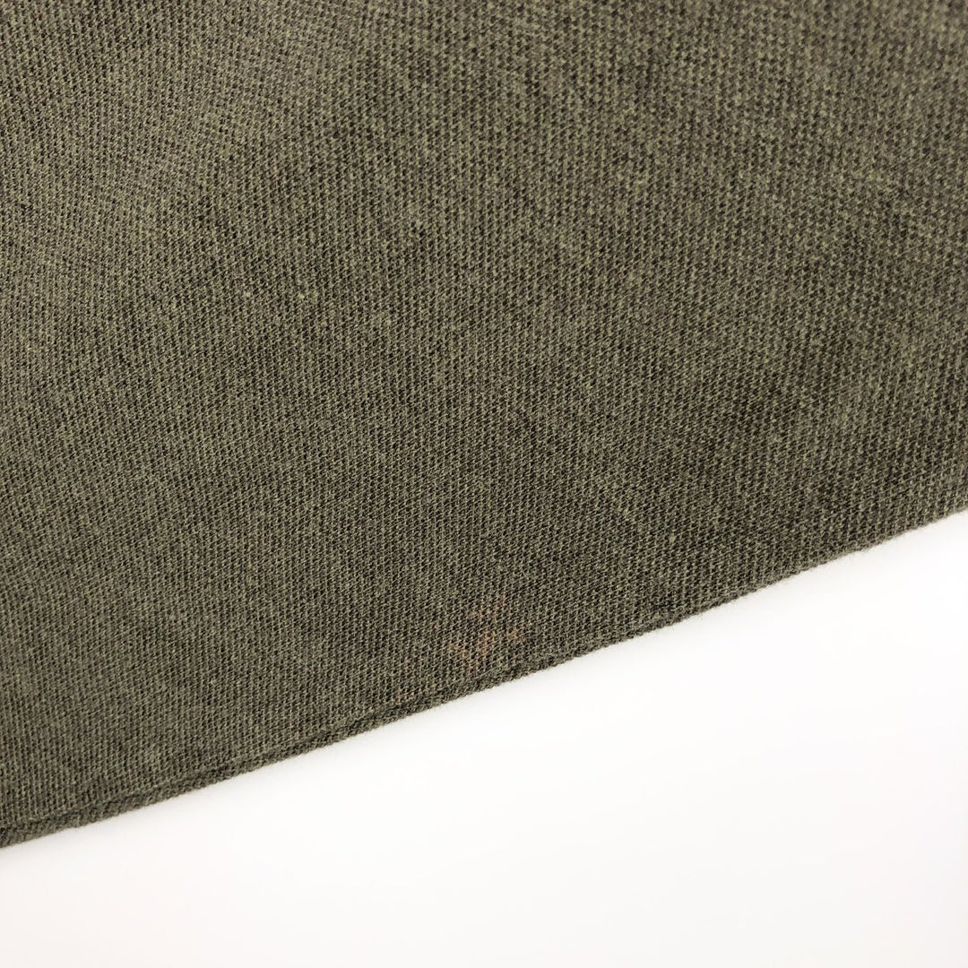 Ralph Lauren POLO by Ralph Lauren long sleeve polo shirt, men's size M cotton Khaki type Vintage Second Hand