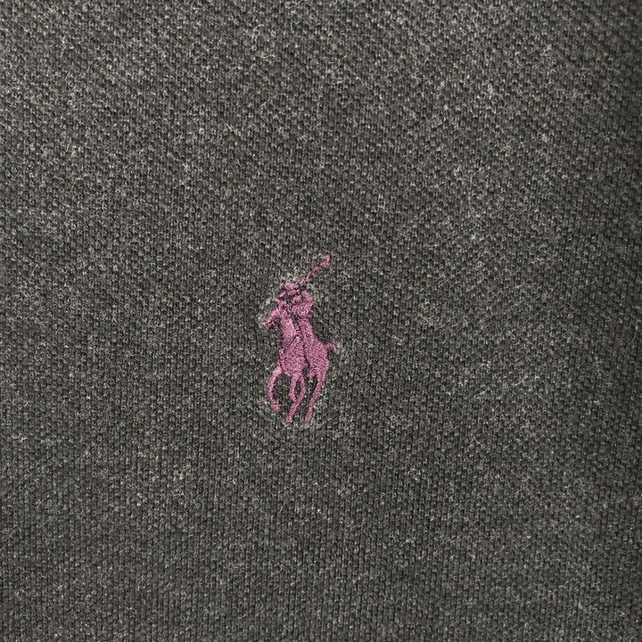 Ralph Lauren POLO by Ralph Lauren long sleeve polo shirt, men's XL size cotton black type Vintage Second Hand