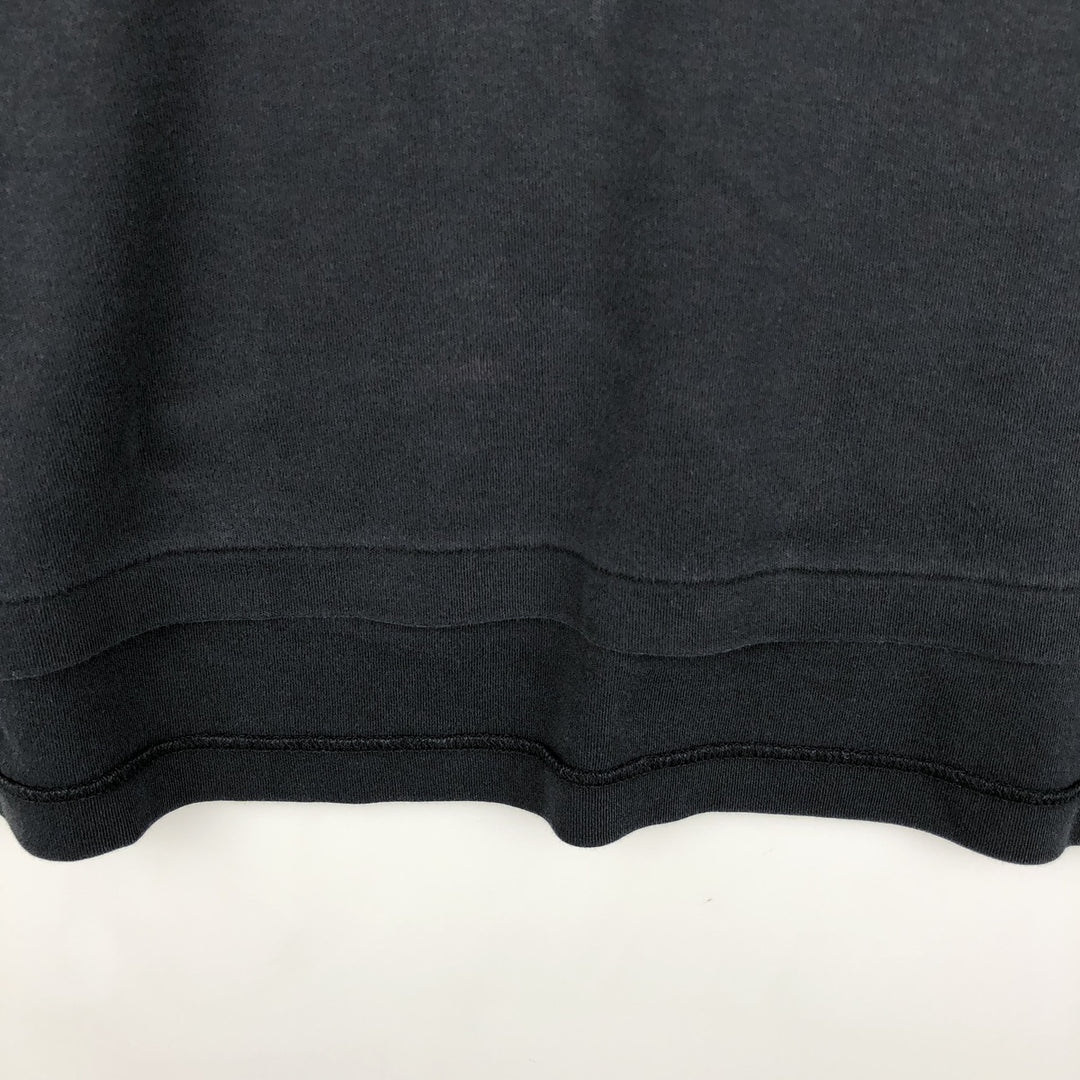 Ralph Lauren POLO by Ralph Lauren long sleeve polo shirt, men's size L cotton black type Vintage Second Hand