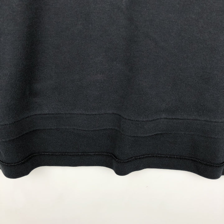 Ralph Lauren POLO by Ralph Lauren long sleeve polo shirt, men's size L cotton black type Vintage Second Hand