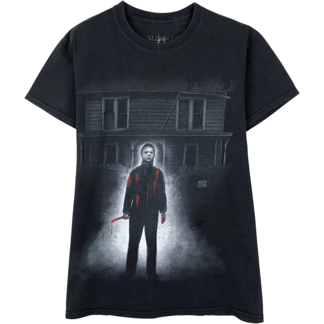 HALLOWEEN Movie T-Shirt, Men's, Size XL unclear black type Vintage Second Hand