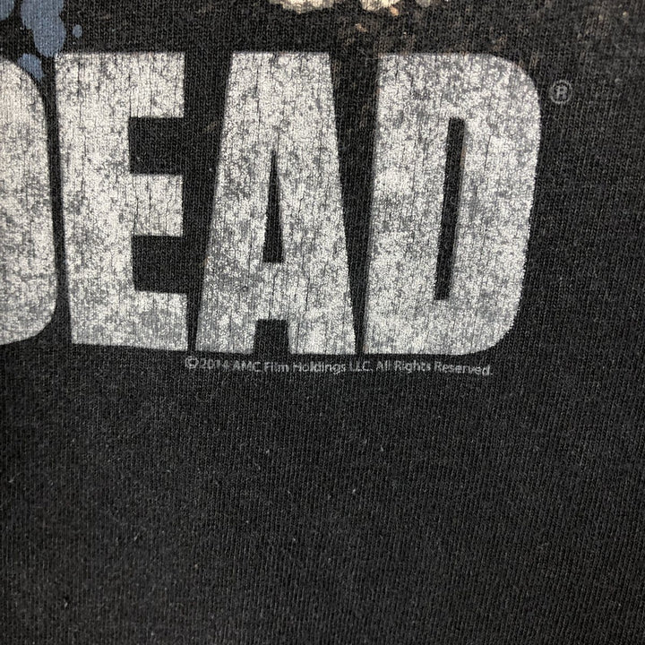 ALSTYLE THE WALKING DEAD Movie T-shirt for men, size M cotton black type Vintage Second Hand