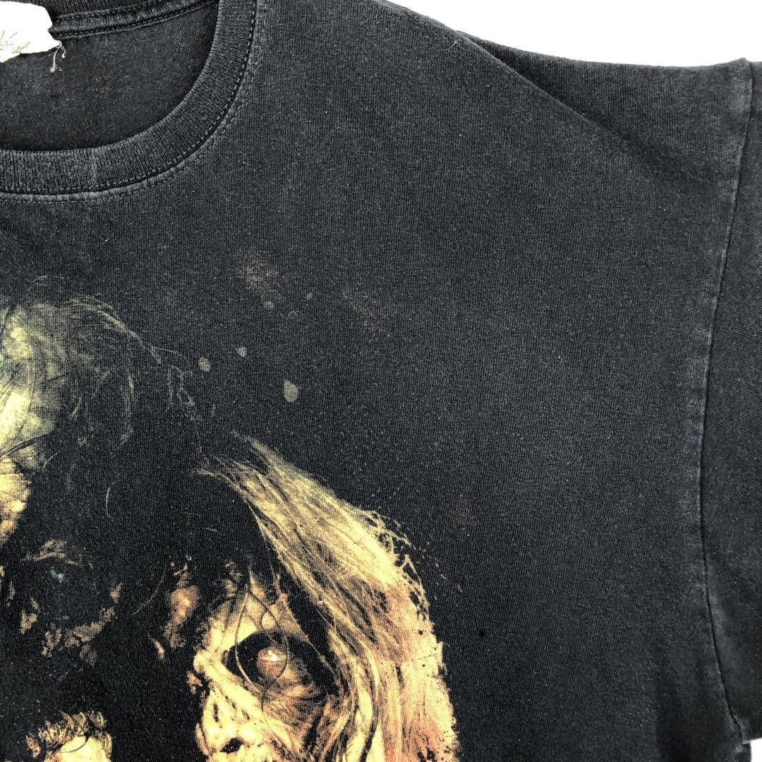 Anvil THE WALKING DEAD Movie T-Shirt (Men's XXL equivalent) cotton black type Vintage Second Hand