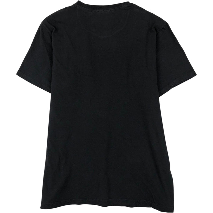 SUPER BAD Superbad Virgin Wars Movie T-shirt Men's M size cotton black type Vintage Second Hand