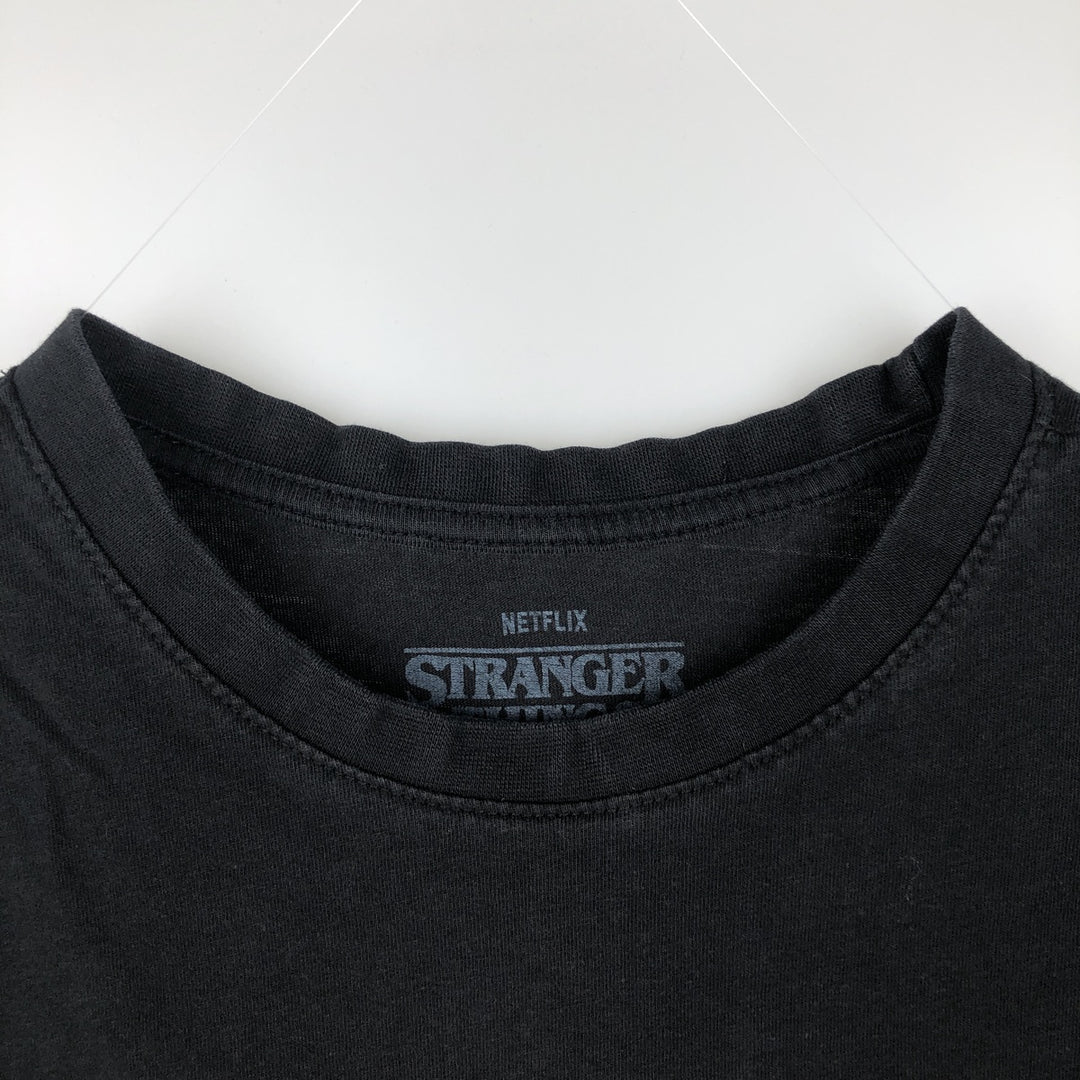 STRANGER THINGS VECNA Movie T-Shirt (Men's Size M) unclear black type Vintage Second Hand