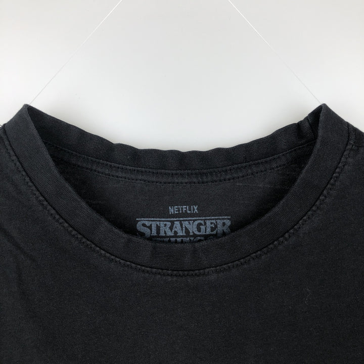 STRANGER THINGS VECNA Movie T-Shirt (Men's Size M) unclear black type Vintage Second Hand