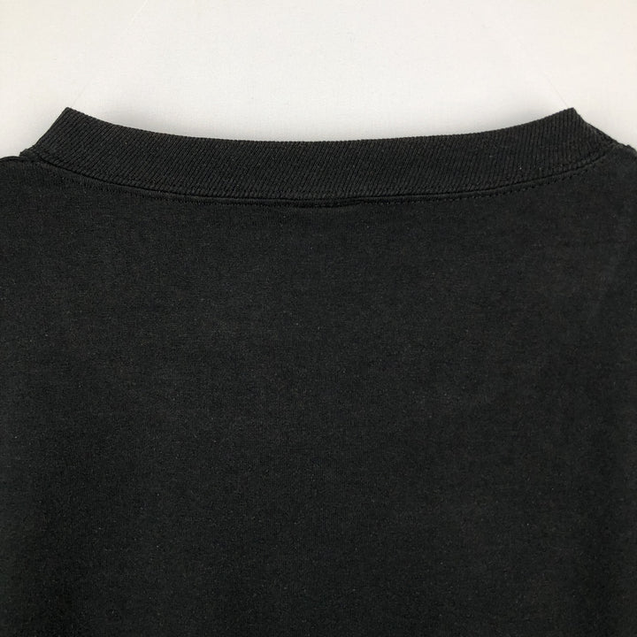 80'S Jerzees Black Panther Pattern Animal T-Shirt, Made in USA, Men's XXL equivalent, Vintage cotton black type Vintage Second Hand