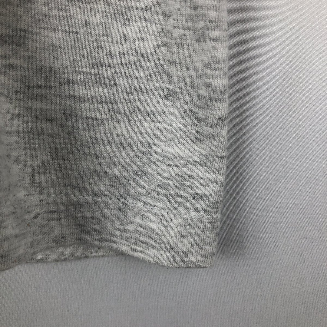 90'S JERSEY'S BRITTANY SPANIEL dog print animal t-shirt, made in USA, men's size M equivalent, vintage. cotton gray type Vintage Second Hand