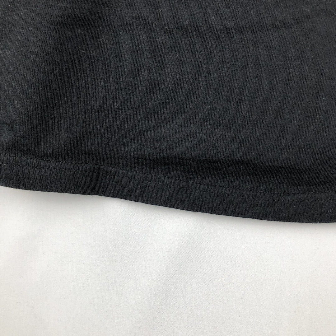 90'S Delta Leopard Pattern Animal T-Shirt, Men's Size L (approx.), Vintage cotton black type Vintage Second Hand