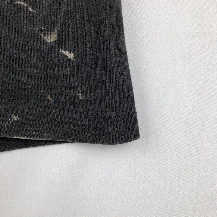 90'S ONEITA POWER-T Wolf Pattern Animal T-Shirt Men's Size L (Equivalent) Vintage cotton black type Vintage Second Hand