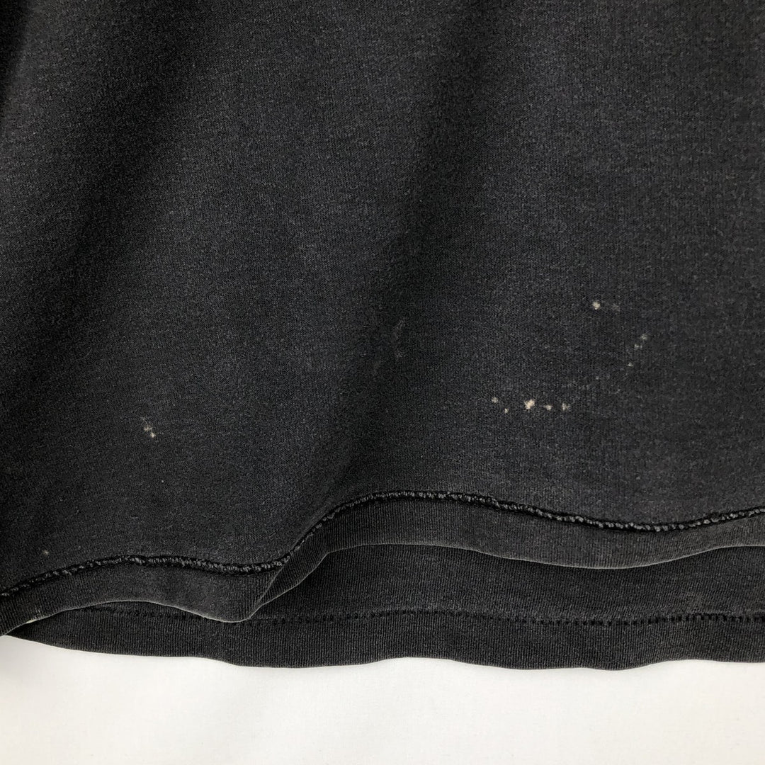 90'S ONEITA POWER-T Wolf Pattern Animal T-Shirt Men's Size L (Equivalent) Vintage cotton black type Vintage Second Hand