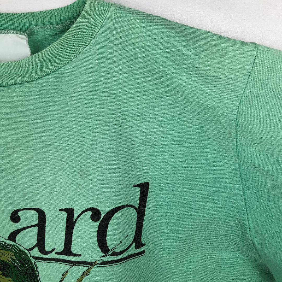 Camo Pattern Animal T-Shirt, Men's Size M (Equivalent), Vintage unclear Emerald green Vintage Second Hand