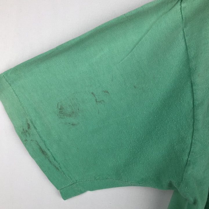 Camo Pattern Animal T-Shirt, Men's Size M (Equivalent), Vintage unclear Emerald green Vintage Second Hand