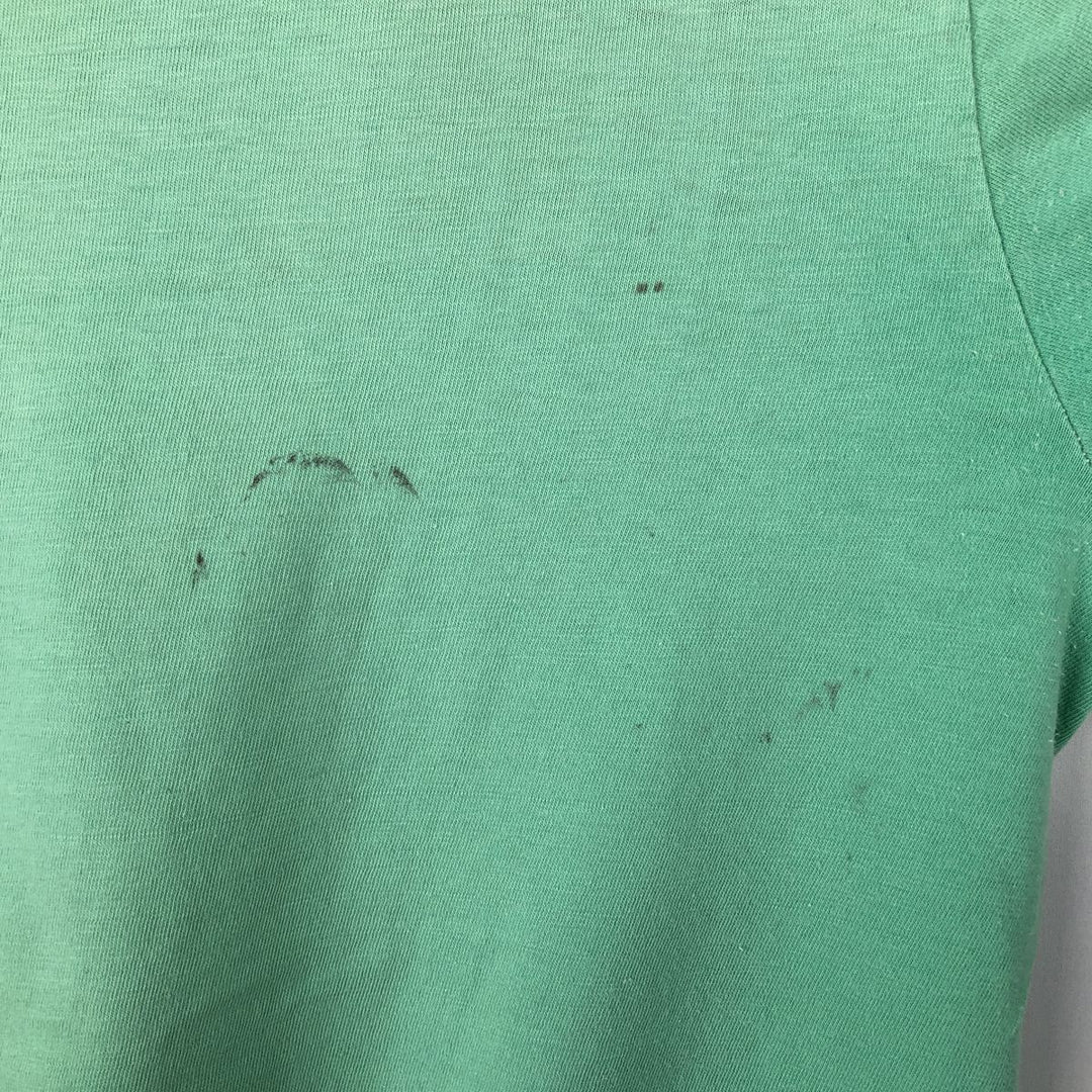 Camo Pattern Animal T-Shirt, Men's Size M (Equivalent), Vintage unclear Emerald green Vintage Second Hand