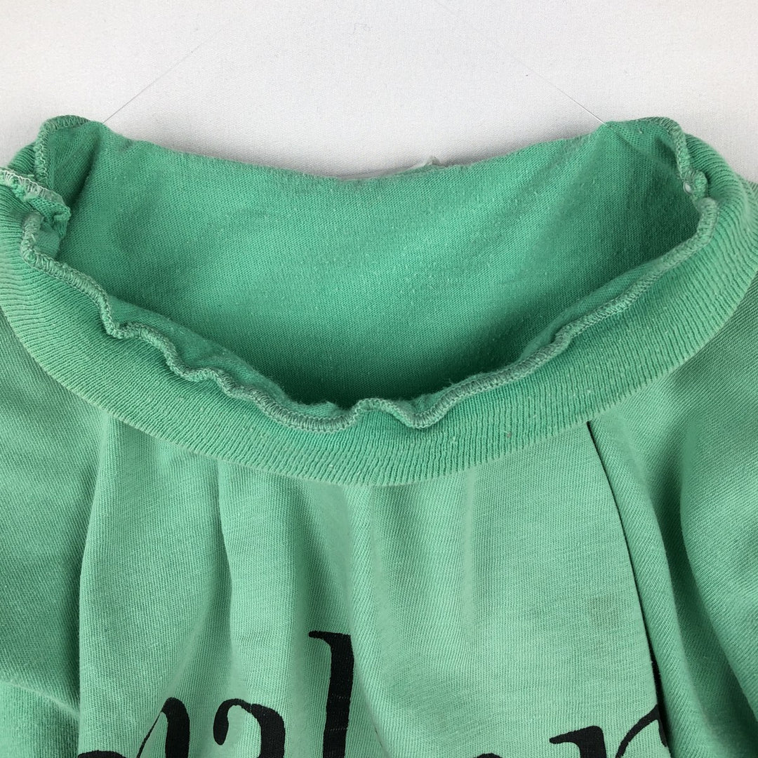 Camo Pattern Animal T-Shirt, Men's Size M (Equivalent), Vintage unclear Emerald green Vintage Second Hand