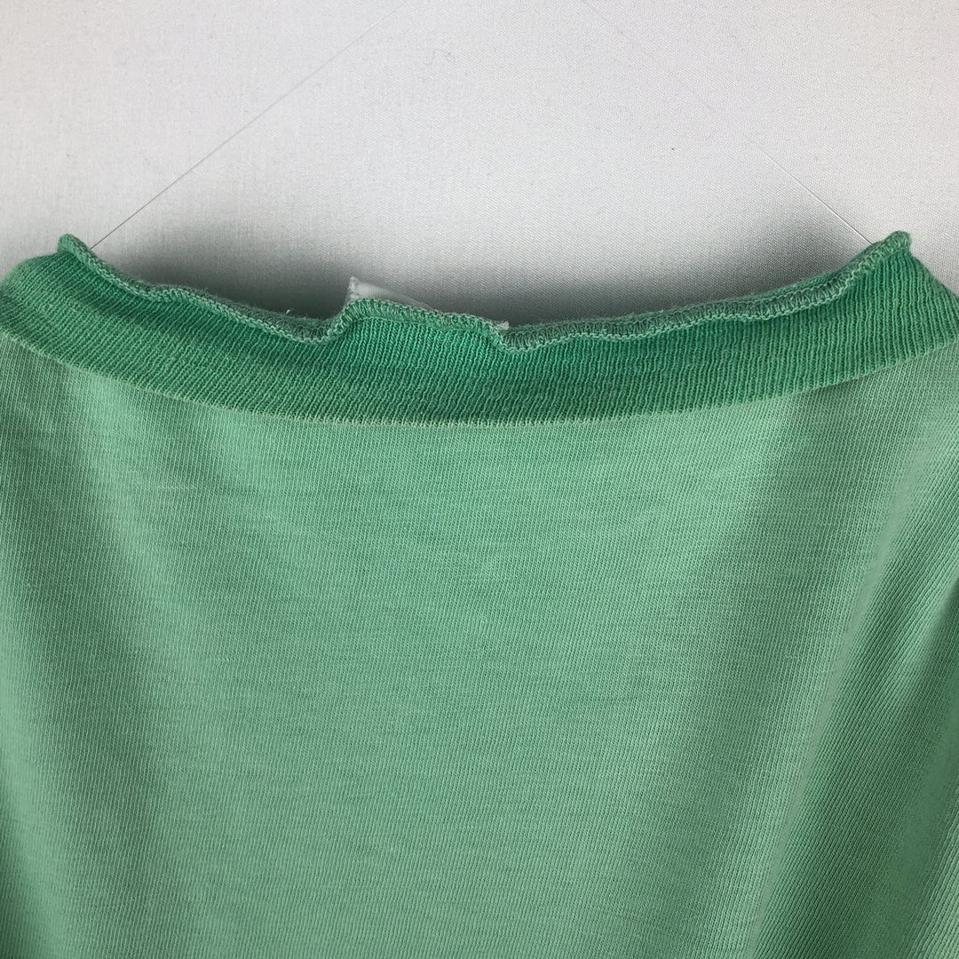 Camo Pattern Animal T-Shirt, Men's Size M (Equivalent), Vintage unclear Emerald green Vintage Second Hand