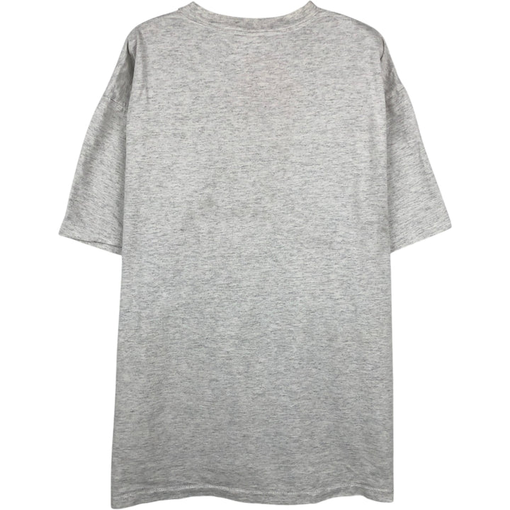 Stadium Court Dog Print Animal T-Shirt, Made in USA, Men's XL Equivalent cotton gray type Vintage Second Hand