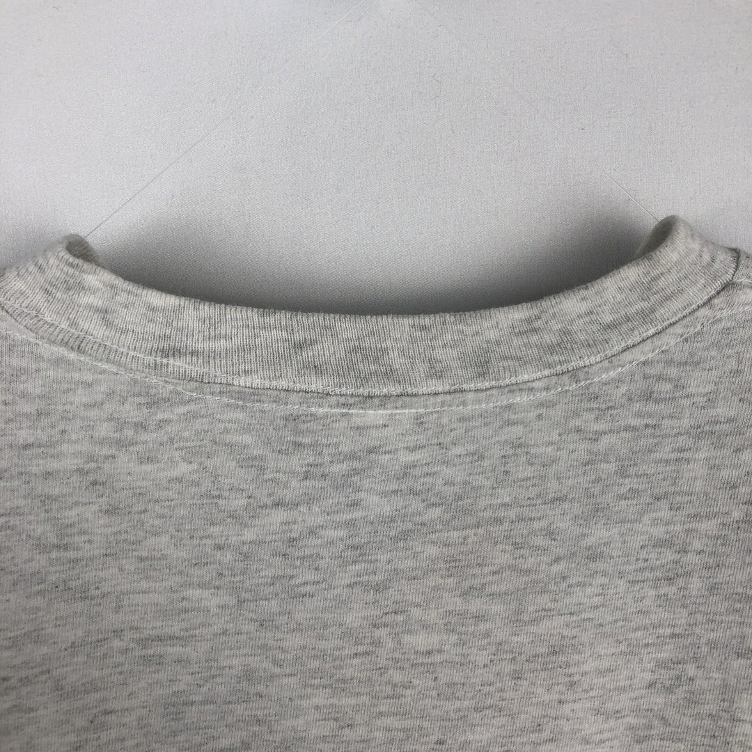 Stadium Court Dog Print Animal T-Shirt, Made in USA, Men's XL Equivalent cotton gray type Vintage Second Hand