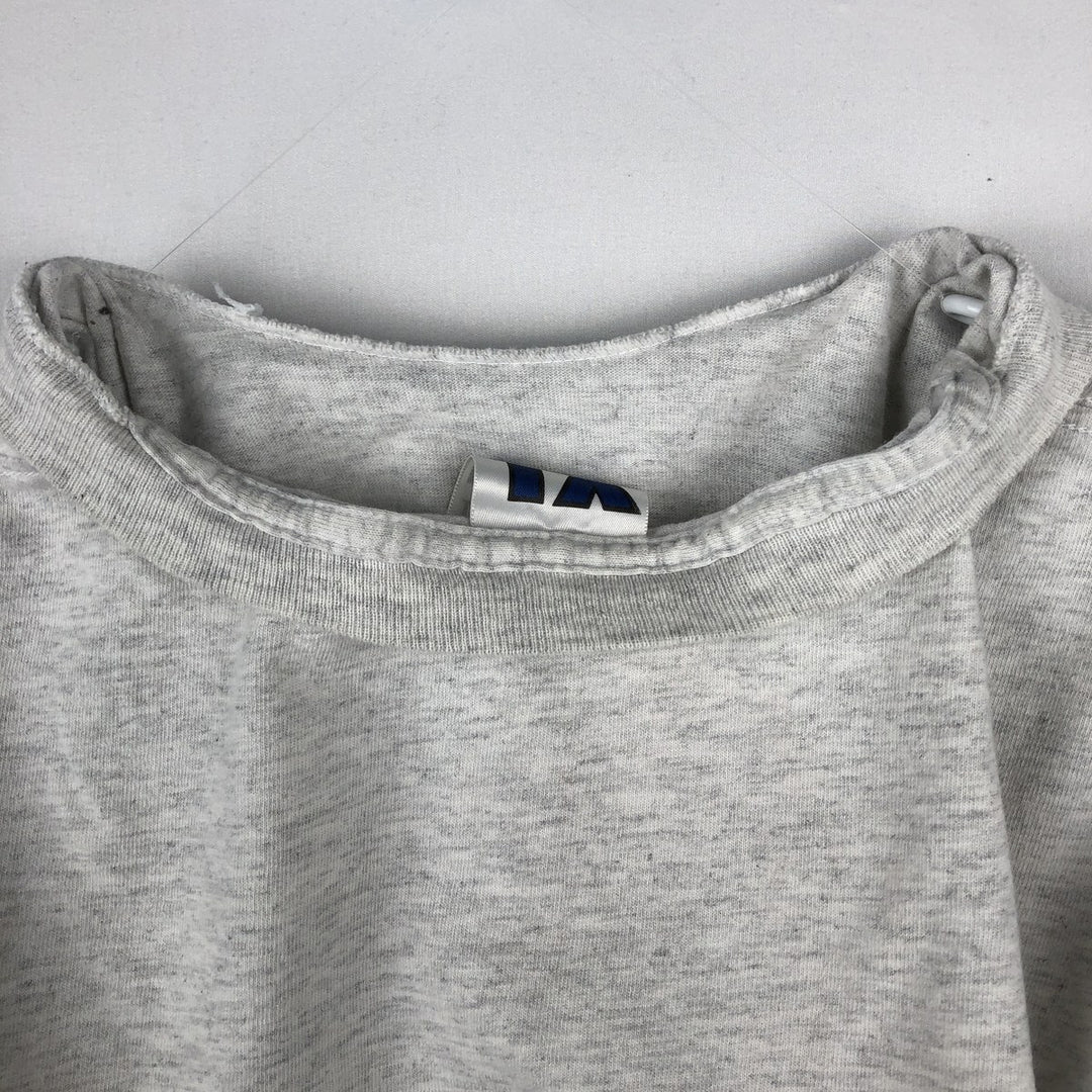 Stadium Court Dog Print Animal T-Shirt, Made in USA, Men's XL Equivalent cotton gray type Vintage Second Hand