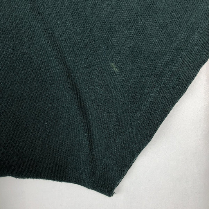 90'S BARA-QU-DA Camo Pattern Animal T-Shirt, Made in Canada, Men's Size L (approx.), Vintage cotton green type Vintage Second Hand