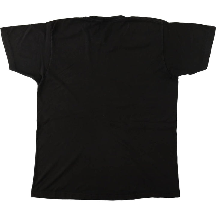 NIRVANA Nirvana Band T-shirt, Band T, Men's M size unclear black type Vintage Second Hand