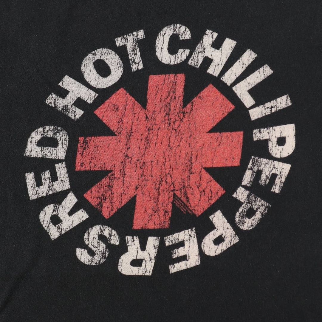 BRAVADO RED HOT CHILI PEPPERS Red Hot Chili Peppers Band T-Shirt Band Tee Men's XXL cotton black type Vintage Second Hand