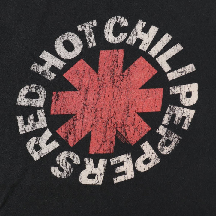 BRAVADO RED HOT CHILI PEPPERS Red Hot Chili Peppers Band T-Shirt Band Tee Men's XXL cotton black type Vintage Second Hand