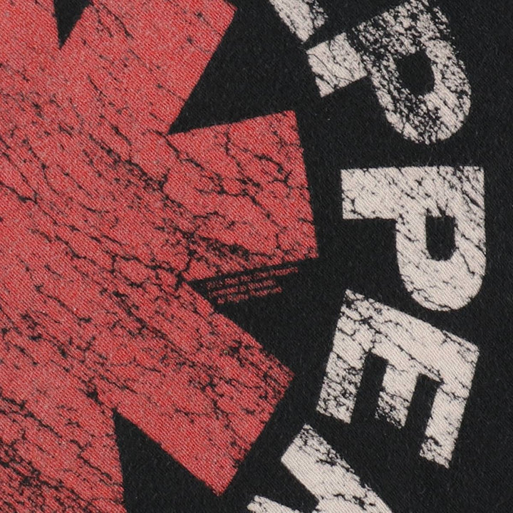 BRAVADO RED HOT CHILI PEPPERS Red Hot Chili Peppers Band T-Shirt Band Tee Men's XXL cotton black type Vintage Second Hand