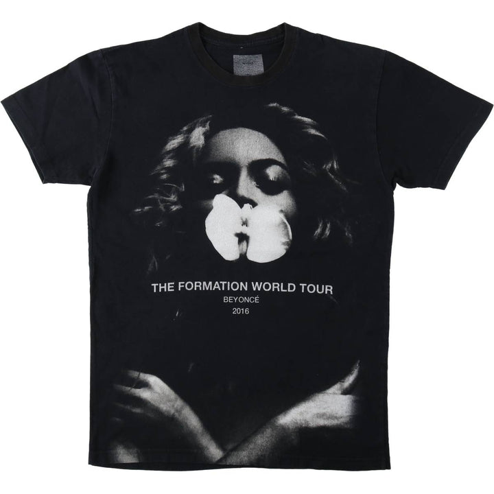 BEYONCE Rap T-Shirt (Men's Size S) cotton black type Vintage Second Hand