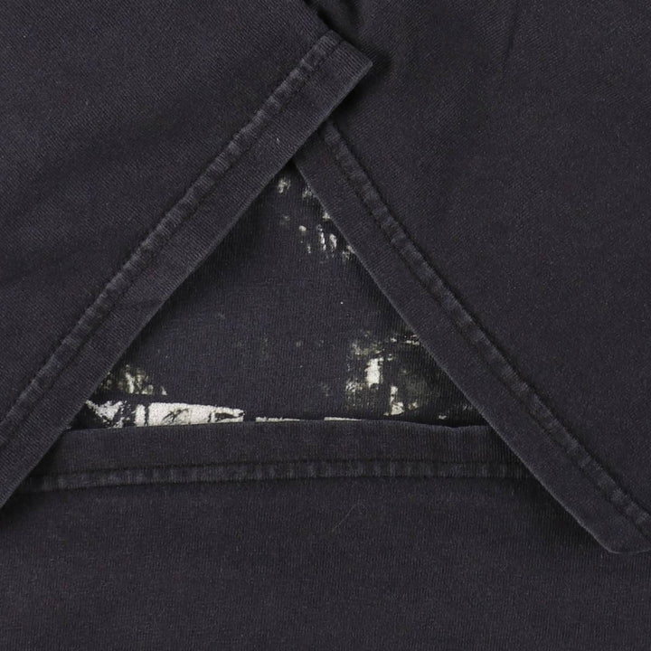 Hanes DISRURBED Band T-shirt, Men's Size L (approx.) cotton black type Vintage Second Hand