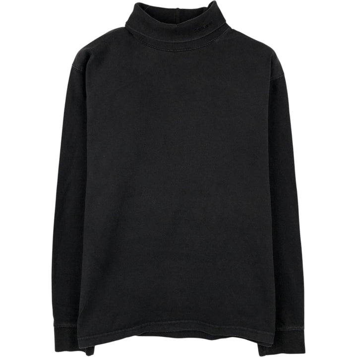 Carhartt Turtleneck Long-Sleeve T-Shirt (Men's Size M) cotton black type Vintage Second Hand