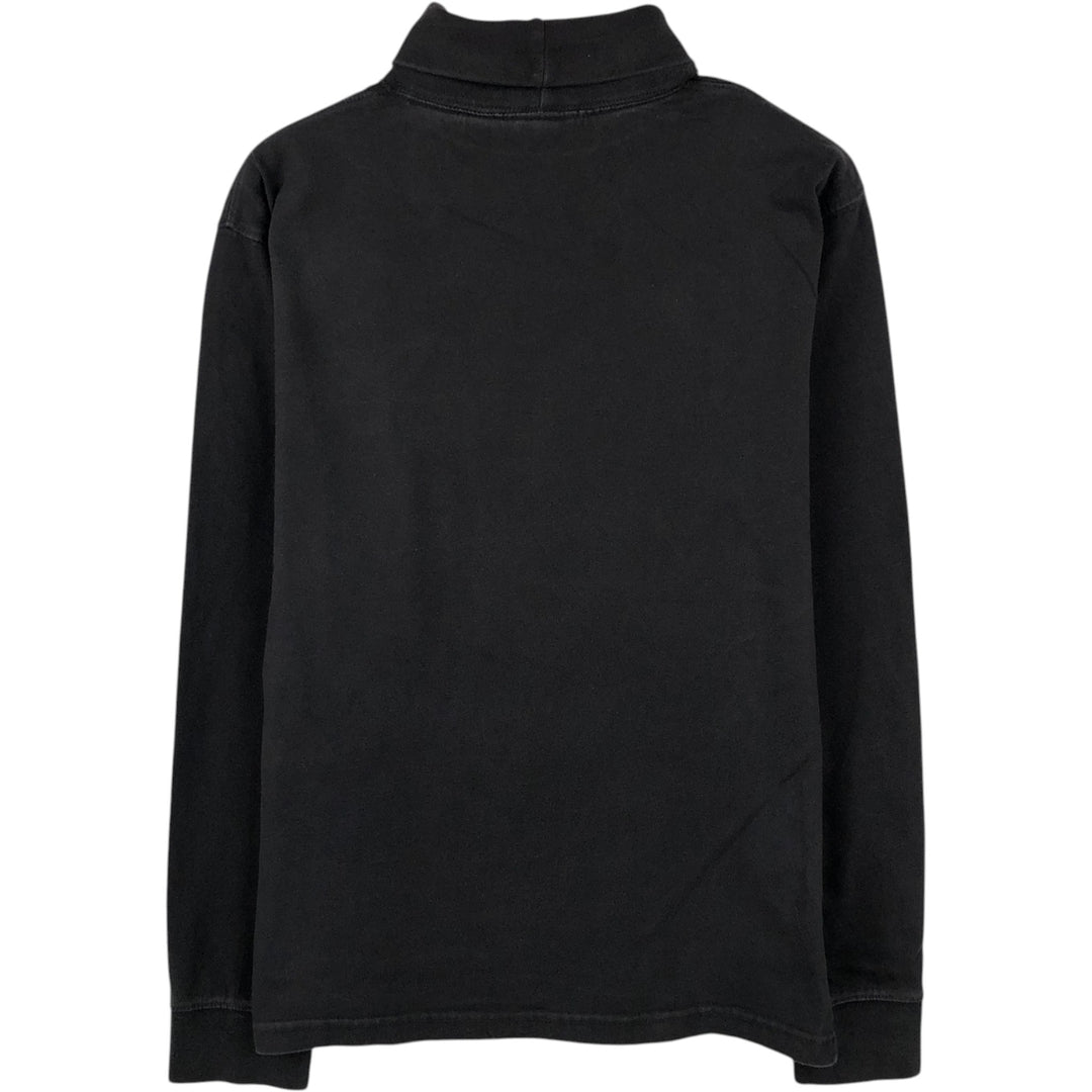Carhartt Turtleneck Long-Sleeve T-Shirt (Men's Size M) cotton black type Vintage Second Hand