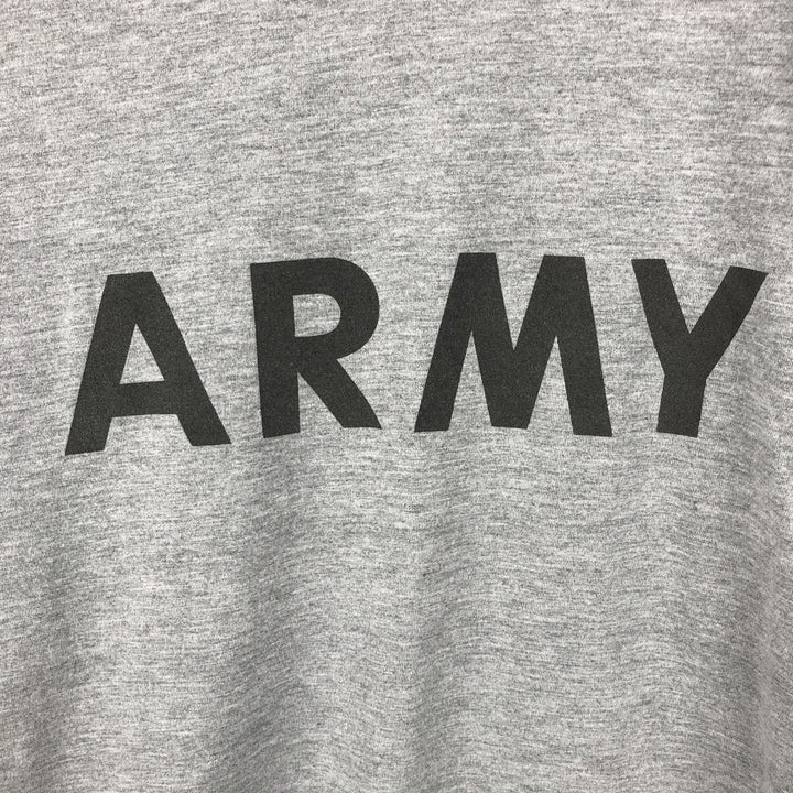Genuine US Military IPFU Training Mock Neck Long-Sleeve T-Shirt, Made in USA, Men's Size M (approx.) polyester gray type Vintage Second Hand