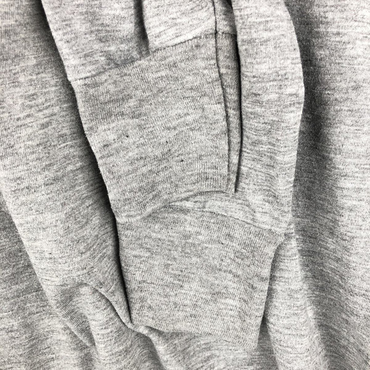 2000'S US Military Issue IPFU Training Mock Neck Long-Sleeve T-Shirt, Made in USA, Size Small (Equivalent to Men's S) polyester gray type Vintage Second Hand