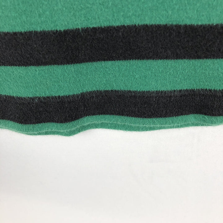 90'S GAP Old Gap Striped Pattern Turtleneck Long T-Shirt, Men's XL equivalent, Vintage cotton green type Vintage Second Hand