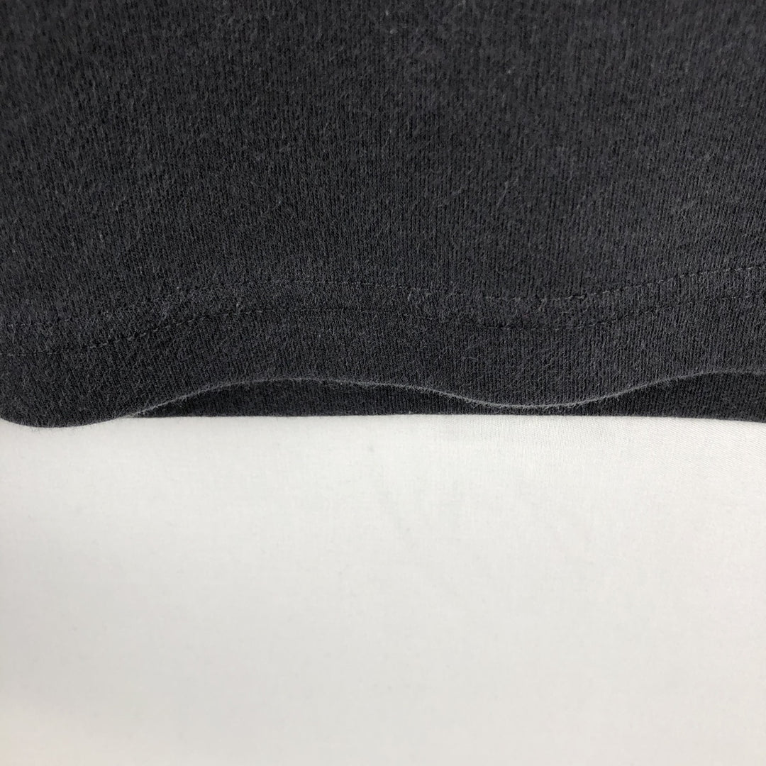 Woolrich turtleneck long-sleeve t-shirt, made in the USA, men's size L equivalent. cotton black type Vintage Second Hand