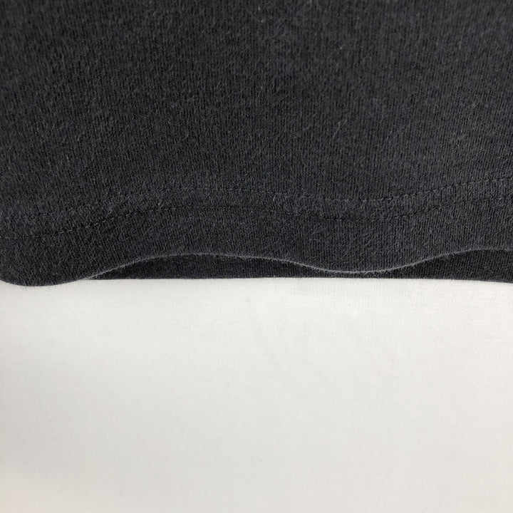 Woolrich turtleneck long-sleeve t-shirt, made in the USA, men's size L equivalent. cotton black type Vintage Second Hand