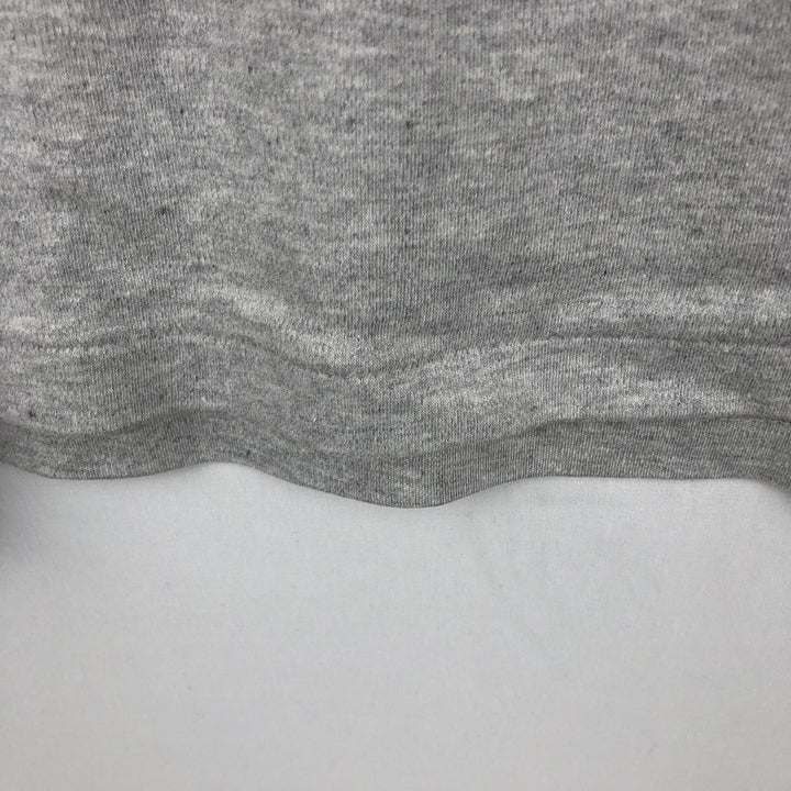 Eddie Bauer turtleneck long-sleeve t-shirt, made in USA, men's size L equivalent. cotton gray type Vintage Second Hand