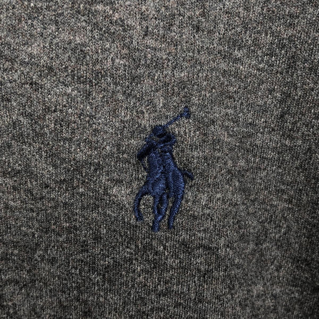 Ralph Lauren POLO by Ralph Lauren Turtleneck Long-Sleeve T-Shirt (Men's XL equivalent) cotton gray type Vintage Second Hand