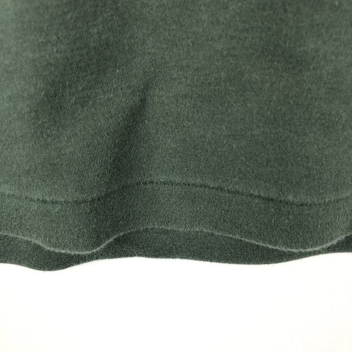 Ralph Lauren POLO SPORT turtleneck long-sleeved T-shirt (Men's size L equivalent) cotton green type Vintage Second Hand