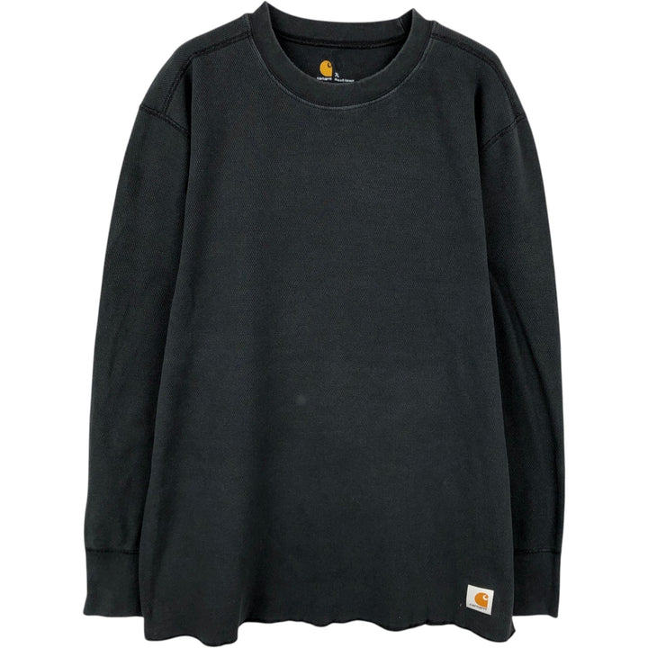 Carhartt Thermal Ron T-shirt, Honeycomb, Men's XL size cotton Charcoal Vintage Second Hand