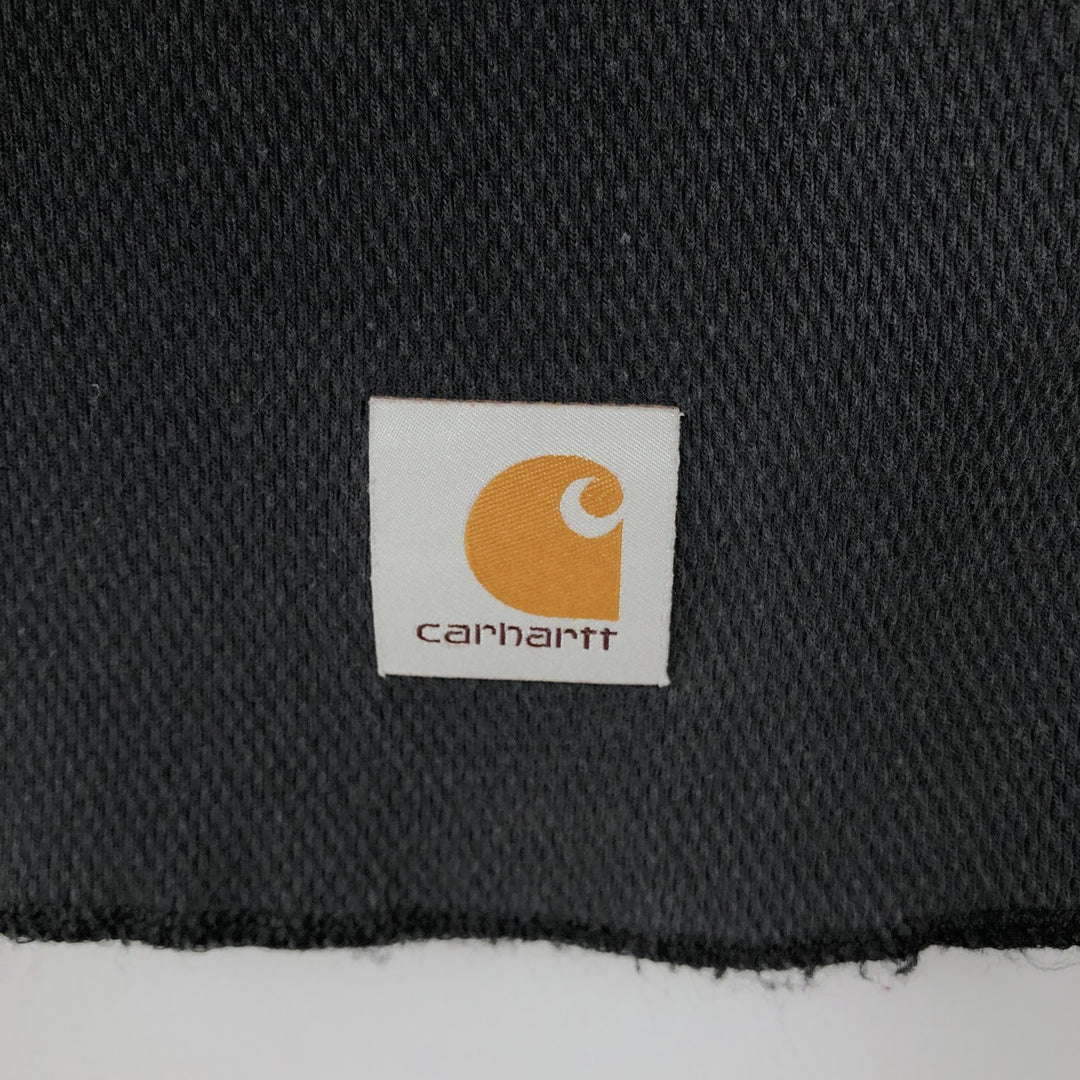 Carhartt Thermal Ron T-shirt, Honeycomb, Men's XL size cotton Charcoal Vintage Second Hand