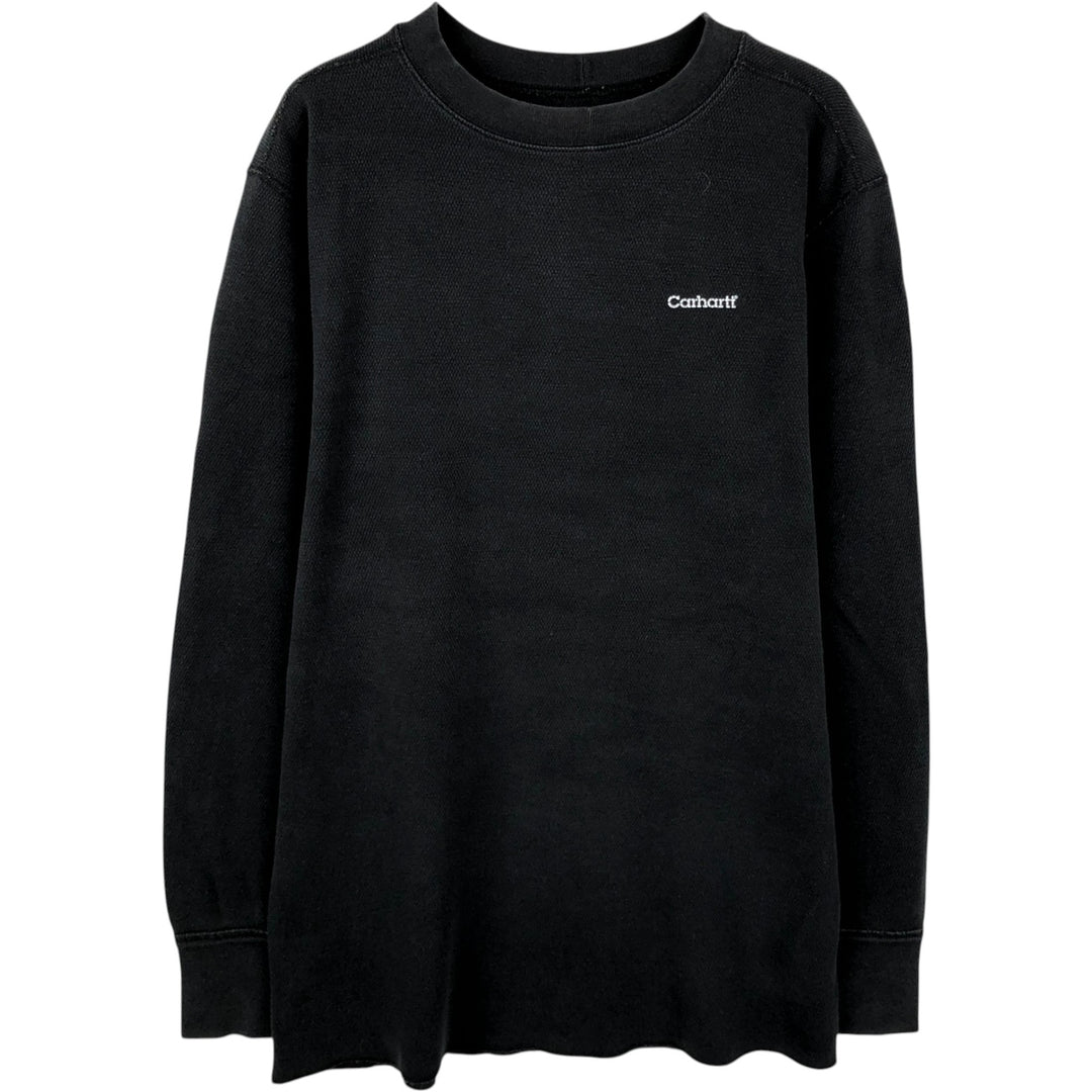 Carhartt Thermal Long T-Shirt, Men's Size Medium unclear black type Vintage Second Hand