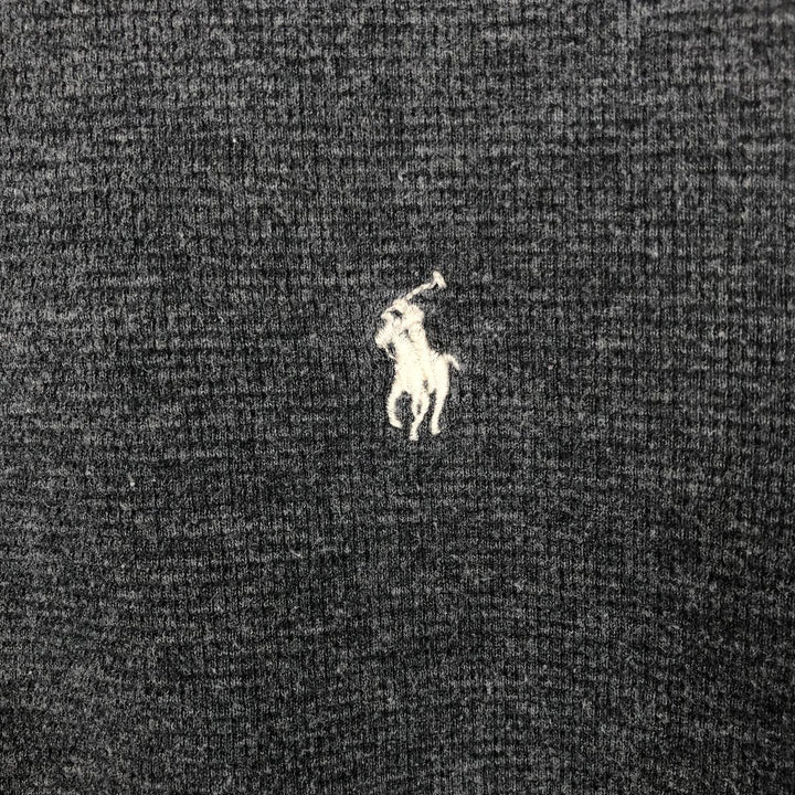 Ralph Lauren POLO RALPH LAUREN SLEEPWEAR Thermal Long T-shirt Waffle Men's XL cotton gray type Vintage Second Hand