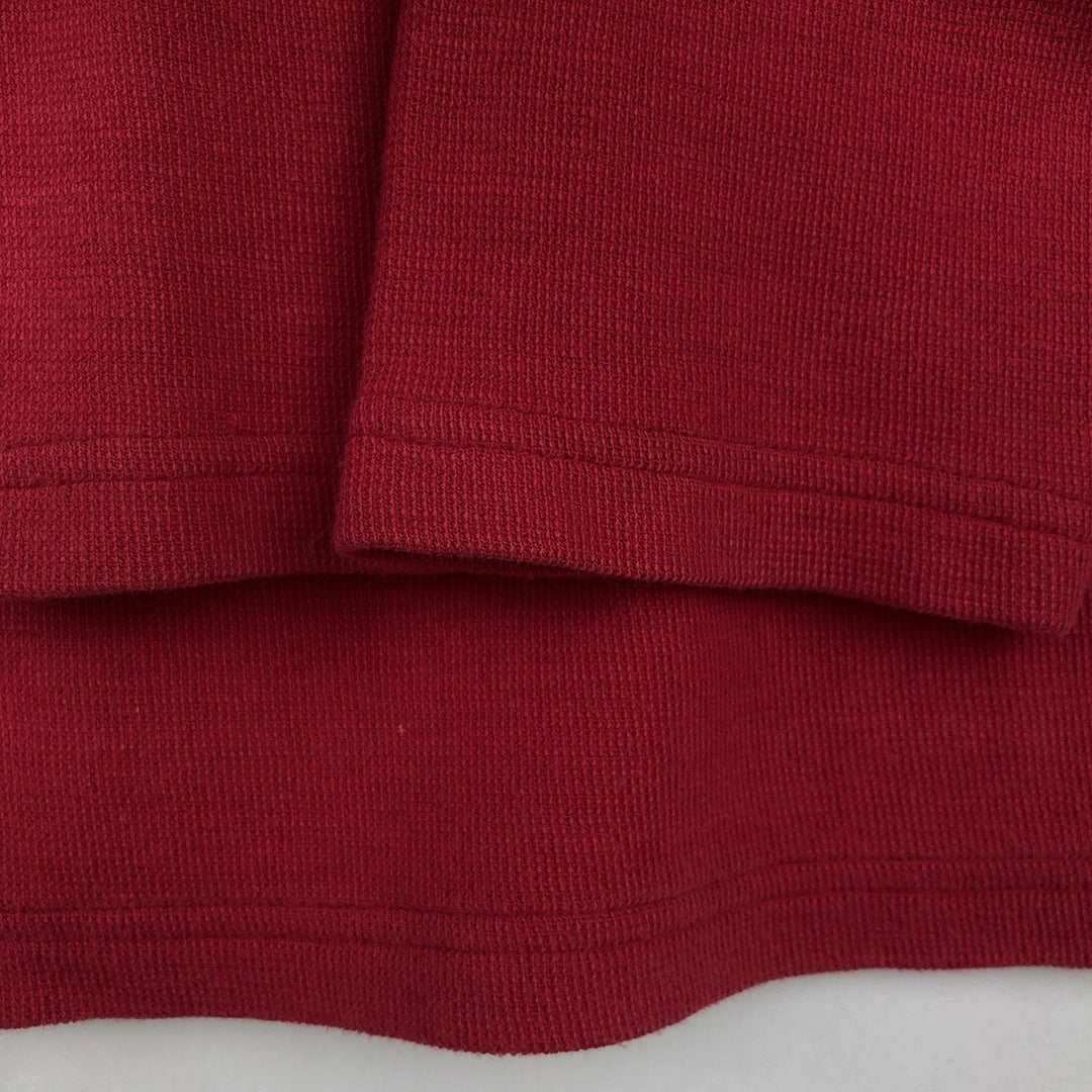 Ralph Lauren POLO by Ralph Lauren Thermal T-Shirt, Waffle, Men's XL cotton red type Vintage Second Hand