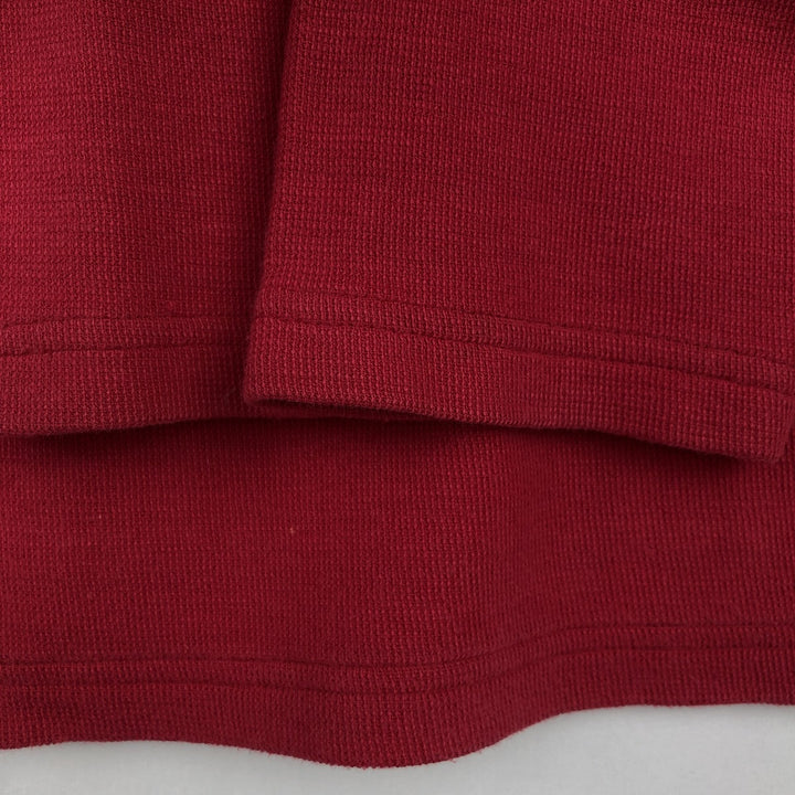 Ralph Lauren POLO by Ralph Lauren Thermal T-Shirt, Waffle, Men's XL cotton red type Vintage Second Hand