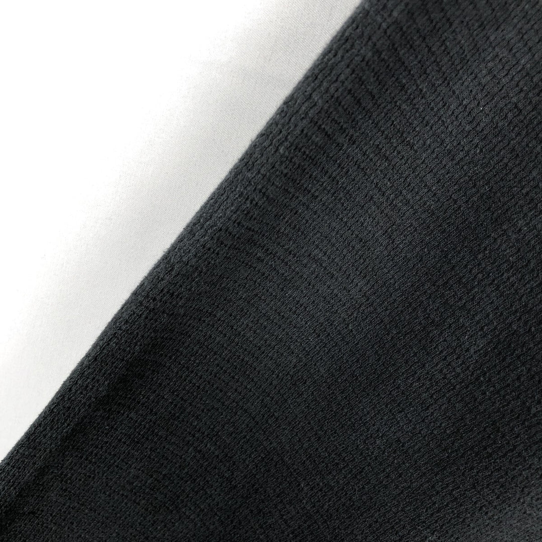 Ralph Lauren POLO RALPH LAUREN Thermal Long T-shirt Waffle Men's M size cotton black type Vintage Second Hand